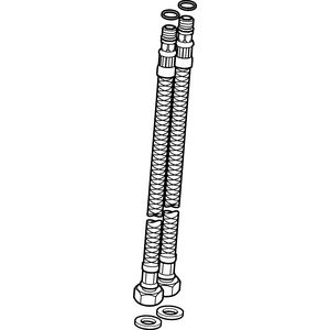 Drukslang M8x1-G3/8 430mm