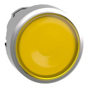 Kop voor verzonken drukknop Geel Verlicht Led Harmony XB4