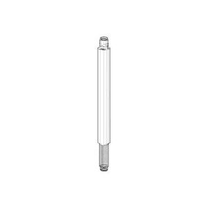 Aansluiting 35x386mm Platina gebors.