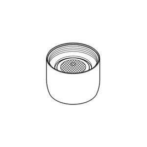 Mousseur 13928DC0 supersteel (rvs look)