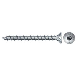 Spaanplaatschroef PowerFast 3,5x25mm TX verzonken kop VD verzinkt VVE=1000