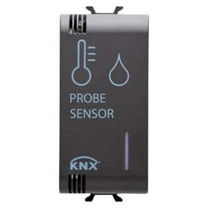 KNX/EASY TEMPERATUUR-/VOCHTIGHEIDSSENSOR-1 MODULE-ZWART
