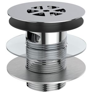Str wst chrome slotted 1.1/4