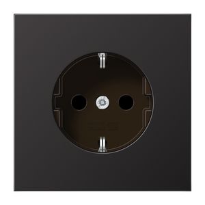 Wandcontactdoos Dark met R/A LS