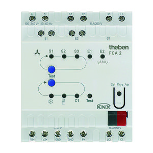 Actor 2-buis /4-buis systemen klimaatreg. 0-10V KNX-FanCoil