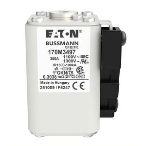 Zekering h. snelheid 350A AC 1250V 100kA compact 1 45 VVE=4