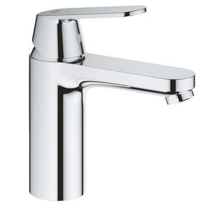 Eurosmart cosmopolitan wastafelmengkraan M-size sprong 122mm 1-hendel energy saving chroom gladde body