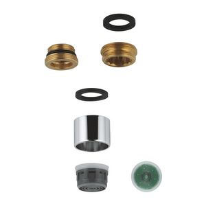 Mousseur 13935DC0 supersteel (rvs look)