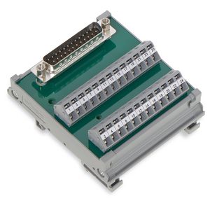 Interfacemodule Sub-Min-D Male steker 289-540