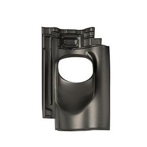 Dakdoorvoerpan 131 OVH Vario 25-45° 1-pans zwart