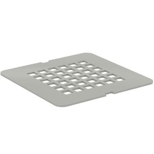 Ultra Flat Solid afdekrooster v.douchevloer grijs