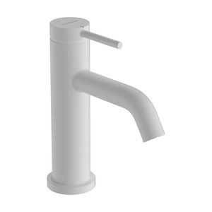 TECTURIS S fonteinkraan 80 rechte greep sprong 134mm mat wit aansl. 3/8"-slang