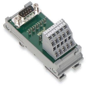 Interfacemodule Sub-Min-D Male steker 289-720