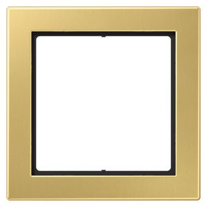 Afdekraam 1-voudig Flat Design messing klas.