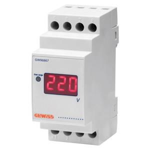 DIGITALE VOLTMETER MET DIRECTE VERBINDING-0/500 V-2 MODU