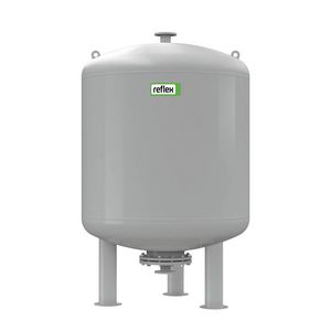 Buffervat / voorschakelvat 1500ltr. grijs V1500/10 max.10bar max.110°C