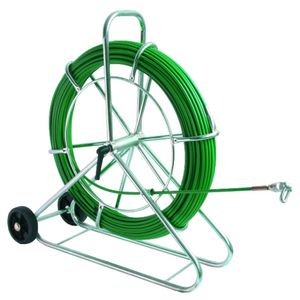 Kabeltrekapparaat FIX 100 m staand met wielen