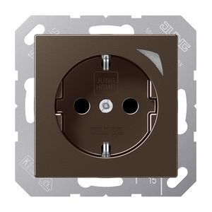 Wandcontactdoos A(S)500 mokka Saf.+ HOME