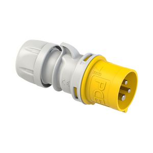 CEE-stekker / contactstop 16A 3p 110V 4h geel IP44 Shark VVE=10
