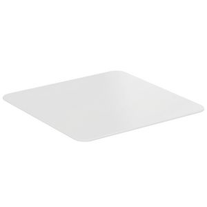 Afvoerafdekking ultra flat evo  in glans wit