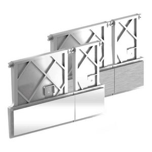 Bedieningstoetsen 2-toets Orbit chroom glans