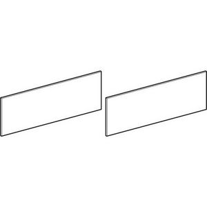 Kast frontplaat grijs voor Xenoss WTU 807142 595447000