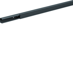 LF bodemprofiel+deksel 15x15mm grafietzwart VVE=2