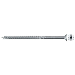 Spaanplaatschroef PowerFast 5x100mm PZ verzonken kop verzinkt VVE=100