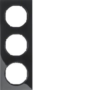 Afdekraam 3-v berker R.3 zwart glans