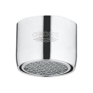 Laminaar straalregelaar m22 chroom tbv schroefdraad