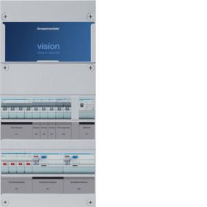 Groepenkast 3-groepenverdeler HS 2xALS 4P 30mA +F+K+T 3-fase