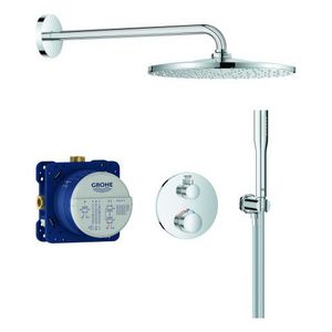 Grohtherm Perfect inbouw shower set met Rainshower Mono 310 (prof)