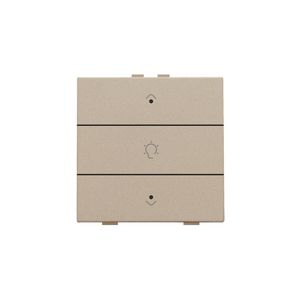 Enkelvoudige dimbediening Home Control leds champagne c