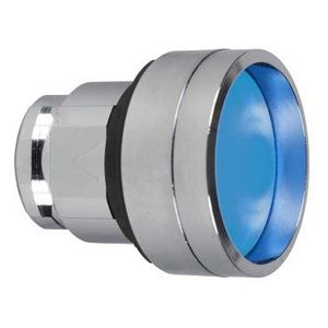 Drukknop Ø22mm Blauw