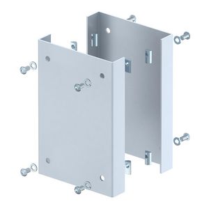 Bots bescherming industriezuil 250x166x33mm staal wit alu