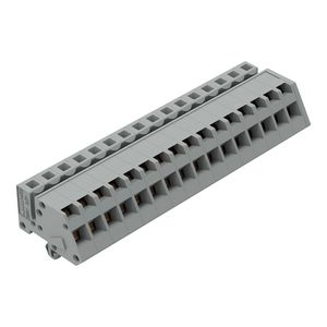 1-draads FE steker HA 2,5mm² grijs 731-516/008-000 VVE=25