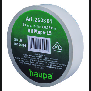 Elektro-isolatietape 15mmx10m grijs VVE=10