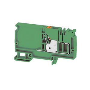 Doorvoerklem PUSH IN groen 10mm² 57A 800V connec VVE=20