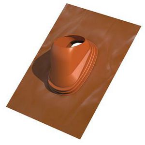 Univ. loodpan UL 500x500mm 25-45° terracotta R131-V131