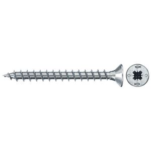 Spaanplaatschroef PowerFast 3x25mm PZ verzonken kop VD verzinkt VVE=100