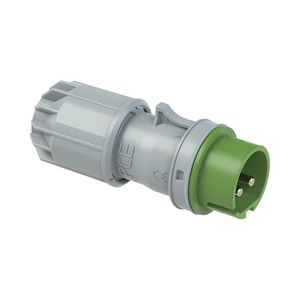 CEE-stekker / contactstop 16A 2p 24/42V 100-200Hz 4h groen IP44 VVE=10