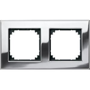 Afdekraam-M-Elegance-2-voudig-Metaal-Chroom