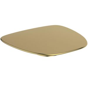 Afvoerafdekking tbv vrijstaand bad brushed gold cover DEA