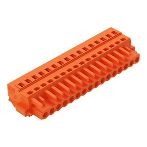 1-draads FE steker 2,5 mm² oranje 231-316/107-000 VVE=25