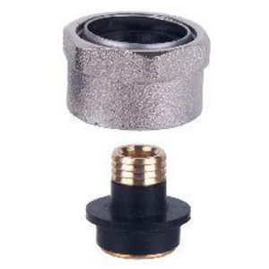 Aansluitset t.b.v. kunststof buis 16x2mm / 3/4" euroconus