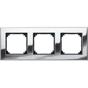 Afdekraam-M-Elegance-3-voudig-Metaal-Chroom