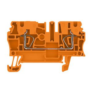 Doorvoerklem oranje 2.5mm2 1636780000 VVE=100