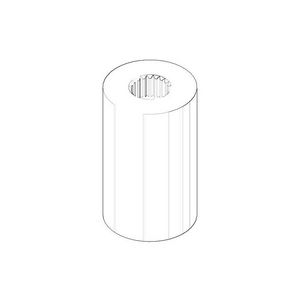 Bevestiging kapmontage 18x30mm 09121202290