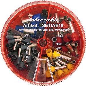 Strooidoos met geisoleerde adereindhulzen 4-16mm²