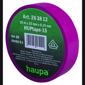 Elektro-isolatietape 15mmx10m paars VVE=10